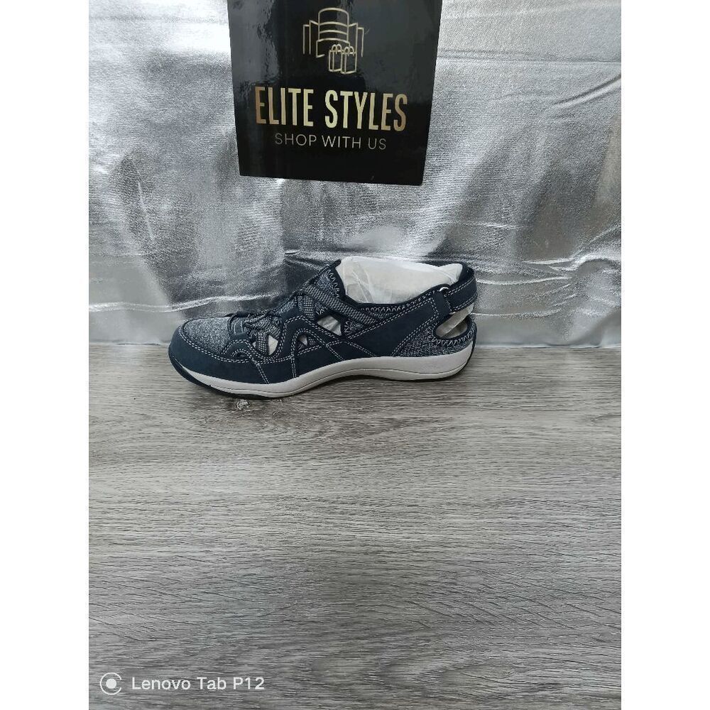 Earth Origins Women's Sid Casual Sneakers - Bleu Marine 7